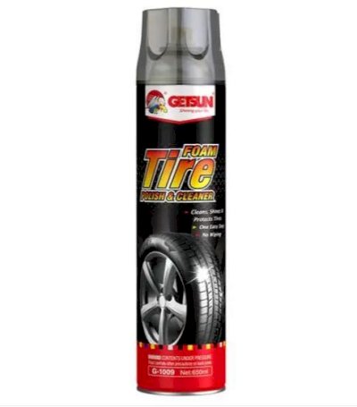 GETSUN TIRE FOAM POLISH AND CLEANER