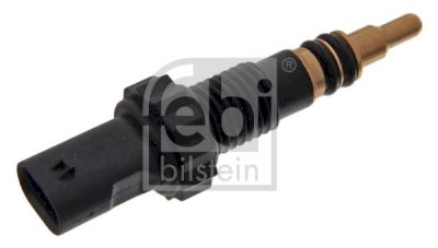 FEBI SENSOR COOLANT TEMPERATURE  ساعة حرارة 2 فيش رفيع اسود BMW E81 E90 E82 E87 E91 E60 E61