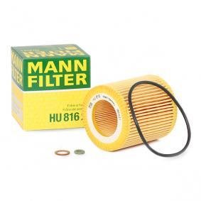 MANN-FILTER HU 816 x Oil Filter  with seal, Filter Insert