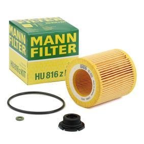 MANN-FILTER HU 816 z KIT Oil Filter  with seal, Filter Insert