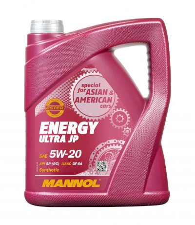 MANNOL ENERGY ULTRA JP 5W20 SP 4L