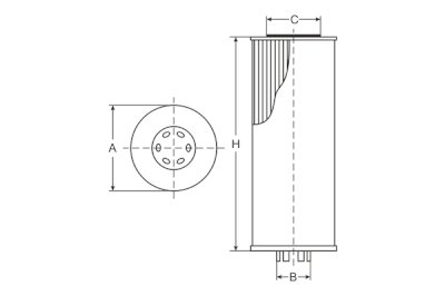 SCT OIL FILTER 4094P