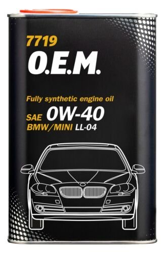 OEM FULLY SYNTHETIC 0W40 ACEAC3 1 LITER