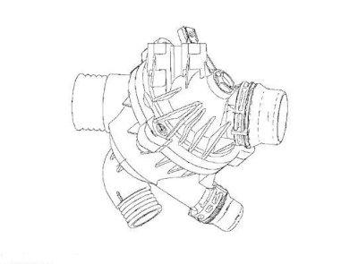 SEGMA THERMOSTAT COOLANT صباب حرارة BMW N55/E90,E70 X5,E71,E72 X6,F10,F25