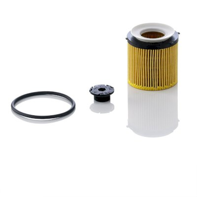 MANN-FILTER HU 8002 x KIT Oil Filter  with seal, Filter Insert