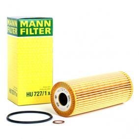 MANN-FILTER HU 727/1 x Oil Filter  with seal, Filter Insert