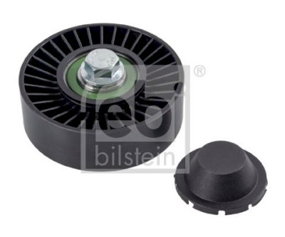 FEBI GUIDE PULLEY V-RIBBED BELT بكرة دنمو بلاستك  BMW N52 E60 E90 E70 X3