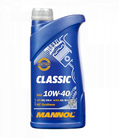 MANNOL 10W-40 CLASSIC PLASTIC 1 L