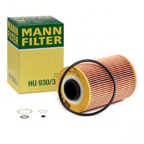 MANN-FILTER HU 930/3 x Oil Filter  with seal, Filter Insert