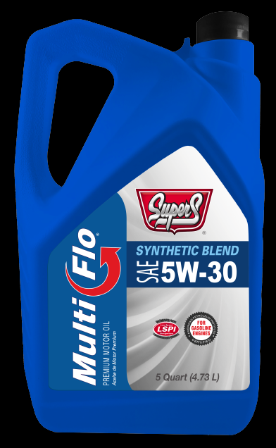 SUPER S MULTI-FLO SYNTHETIC BLEND SN/GF- 5W30 4L