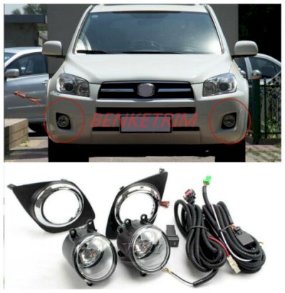 FOG LAMP RAV4 2009- SET بروجكتور